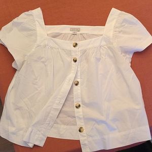 Point sur for j crew white button down